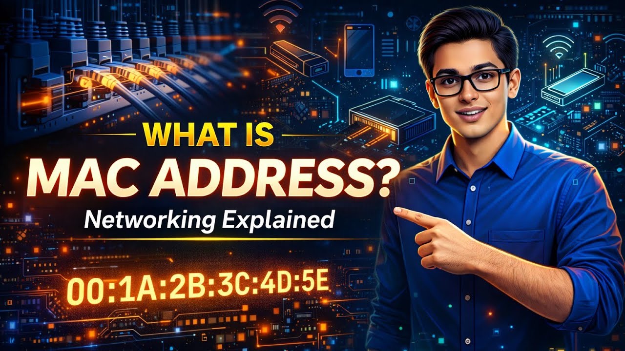MAC Address Kya Hai? | What is MAC Address in Computer Networking | Hindi Explanation