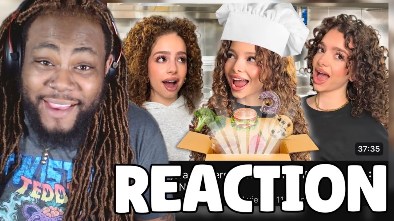 Kalogeras Sisters BLIND INGREDIENT COOKING! | REACTION