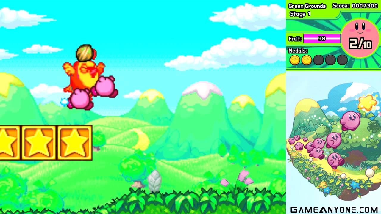 Kirby Mass Attack Walkthrough - Part 1: Stage 1-1