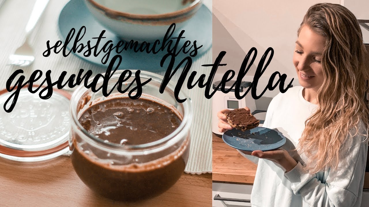 Nutella selber machen I gesund, zuckerfrei & vegan mit der Monsieur Cuisine [ LITTLE LEMON ]