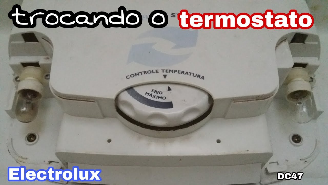 Como trocar o termostato geladeira DC 47, Electrolux