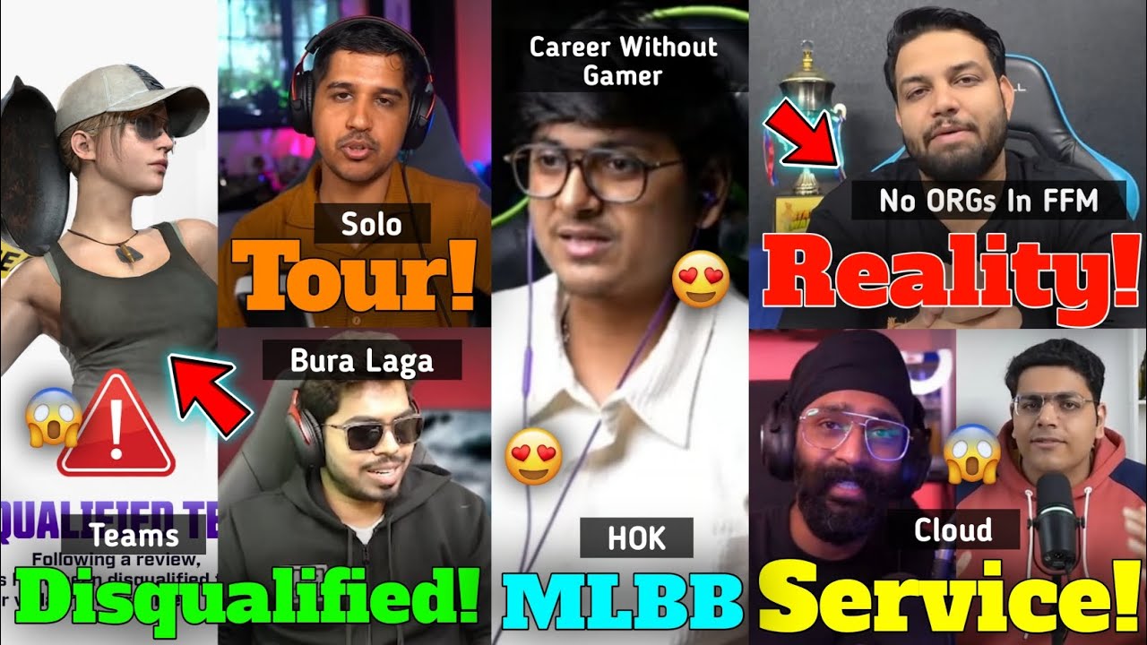 BGIS Teams Disqualified, No ORGS In FFM Ban Report, Mortal On HOK,MLBB,Xbox Cloud Gaming, DG,Lazy,MS