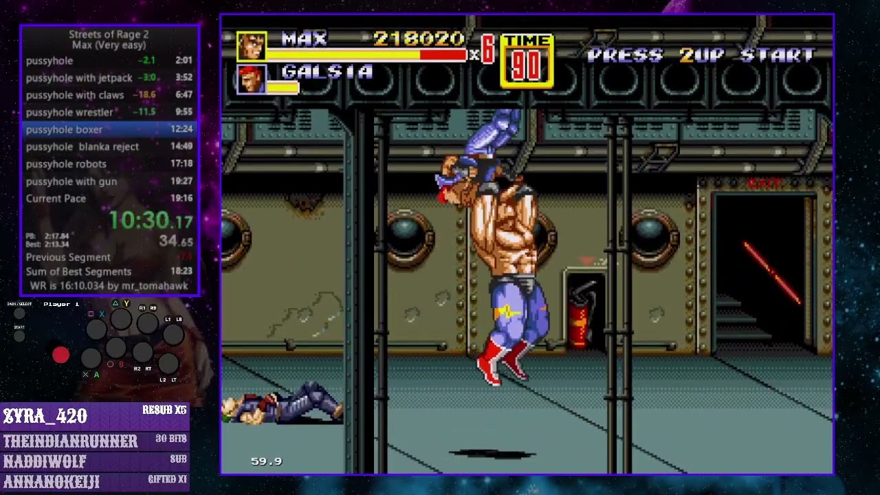 SoR2 Max Very Easy 19:12/3