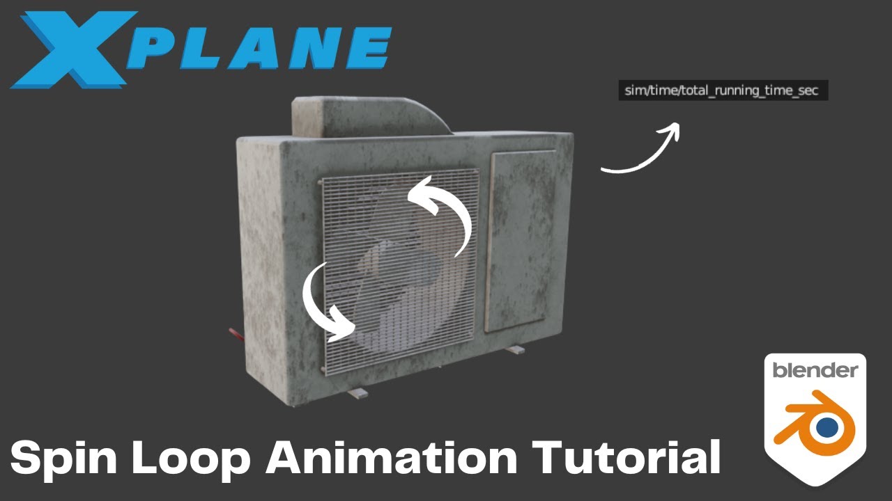 Spin Loop Animation Tutorial for X-Plane