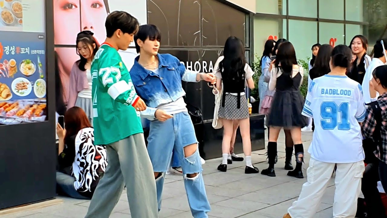 [STREET ARTIST] FEVER, YONSEI UNIVERSITY DANCE TEAM. SINCHON BUSKING. 240522.