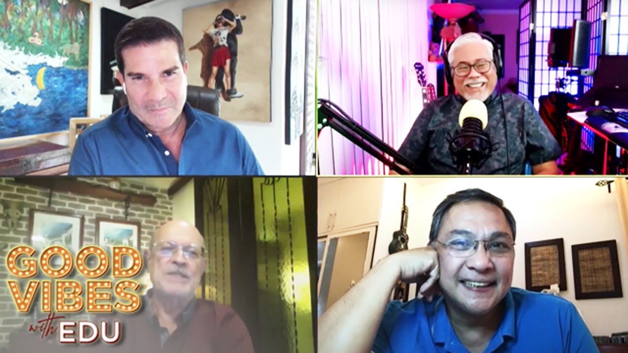 Edu Manzano catches up with some of the cast of Sic O'clock News on Good Vibes with Edu