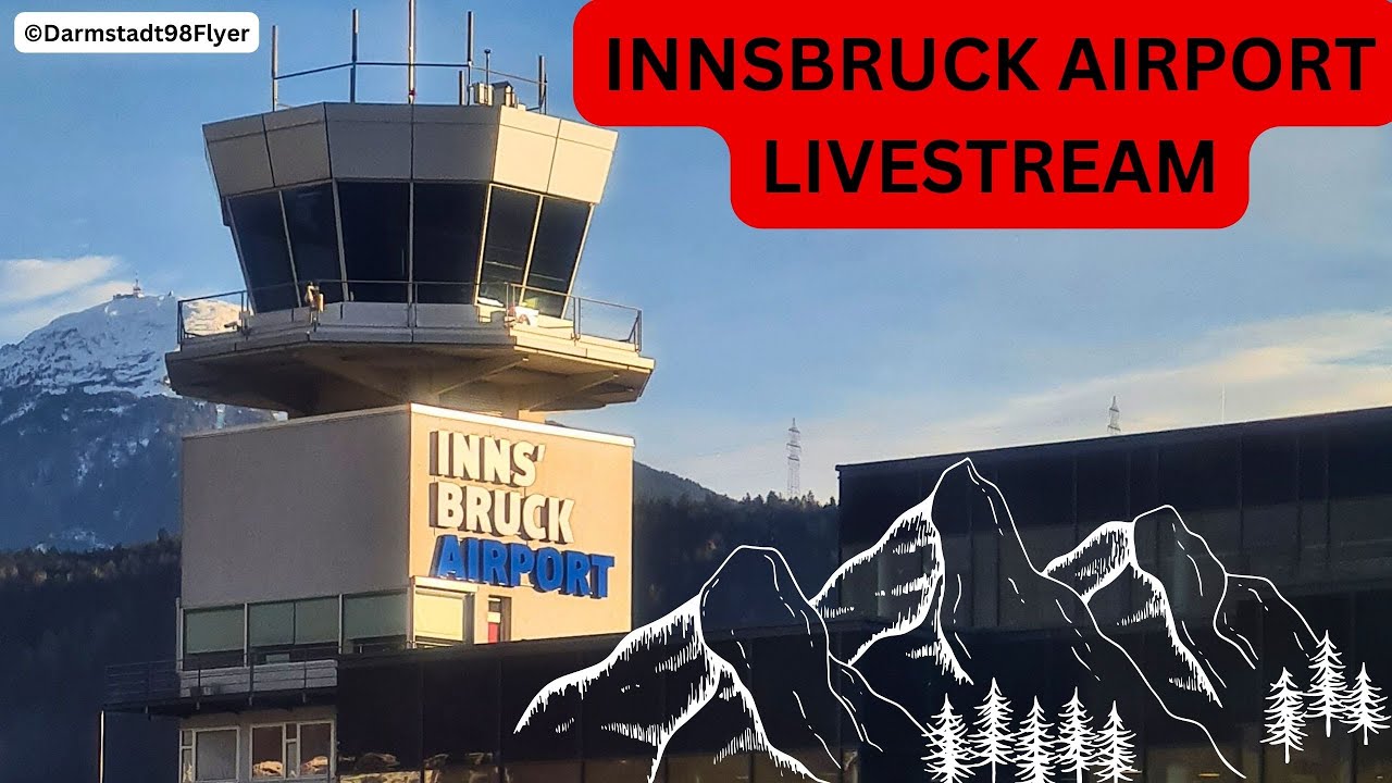 ✈️ 🏔❤️👨‍✈️Amazing View, Pilot Waves & Windy Landings | Innsbruck Airport | Planespotting Innsbruck
