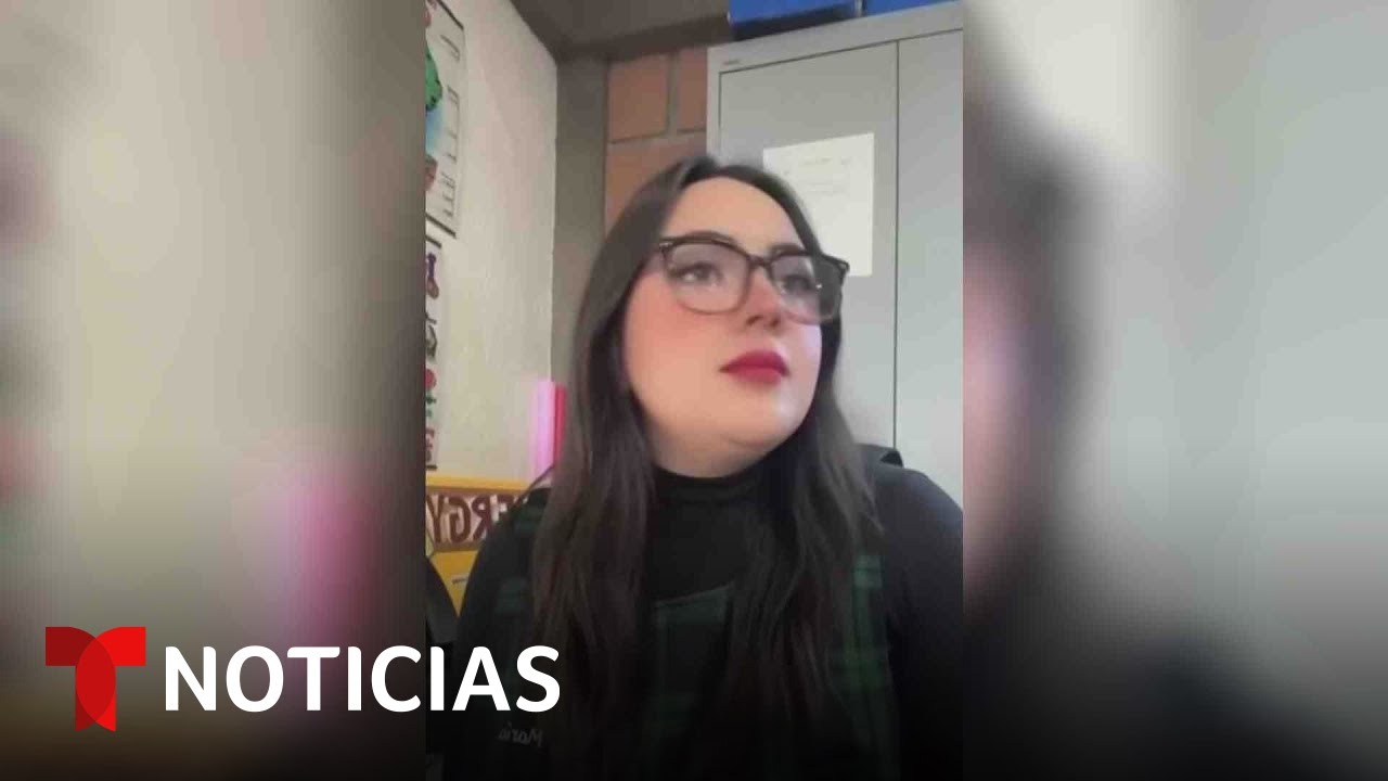 Una divertida dinámica en un salón de clases en México se vuelve viral | Noticias Telemundo