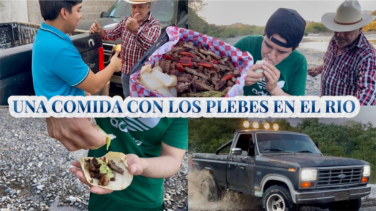 UNA COMIDA CON LOS PLEBES EN EL RÍO - el piloto y su estilo 
