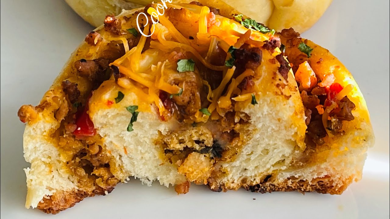 Вертушка с курицей и сыром 
