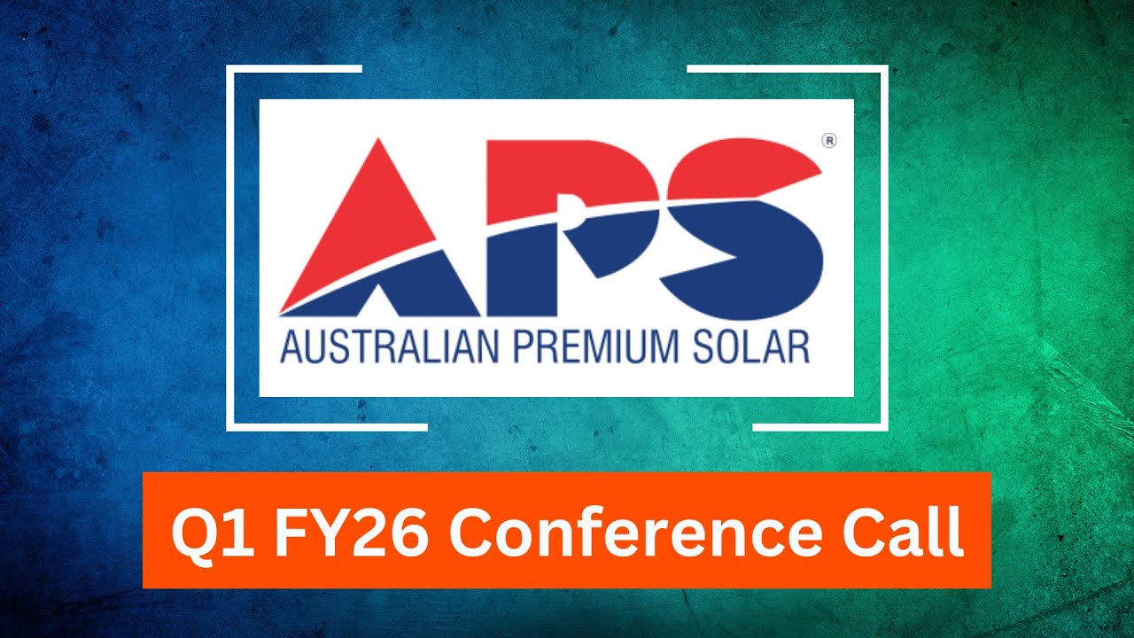 Australian Premium Solar Q1 FY26 Concall: Strategic Expansion, Capacity Boost & Export Outlook