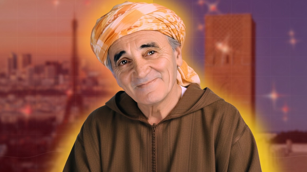 Charles Aznavour - La Boh&egrave;me (Remix Chaabi) -  شارل أزنافور - البوهيمي - بالشعبي المغربي