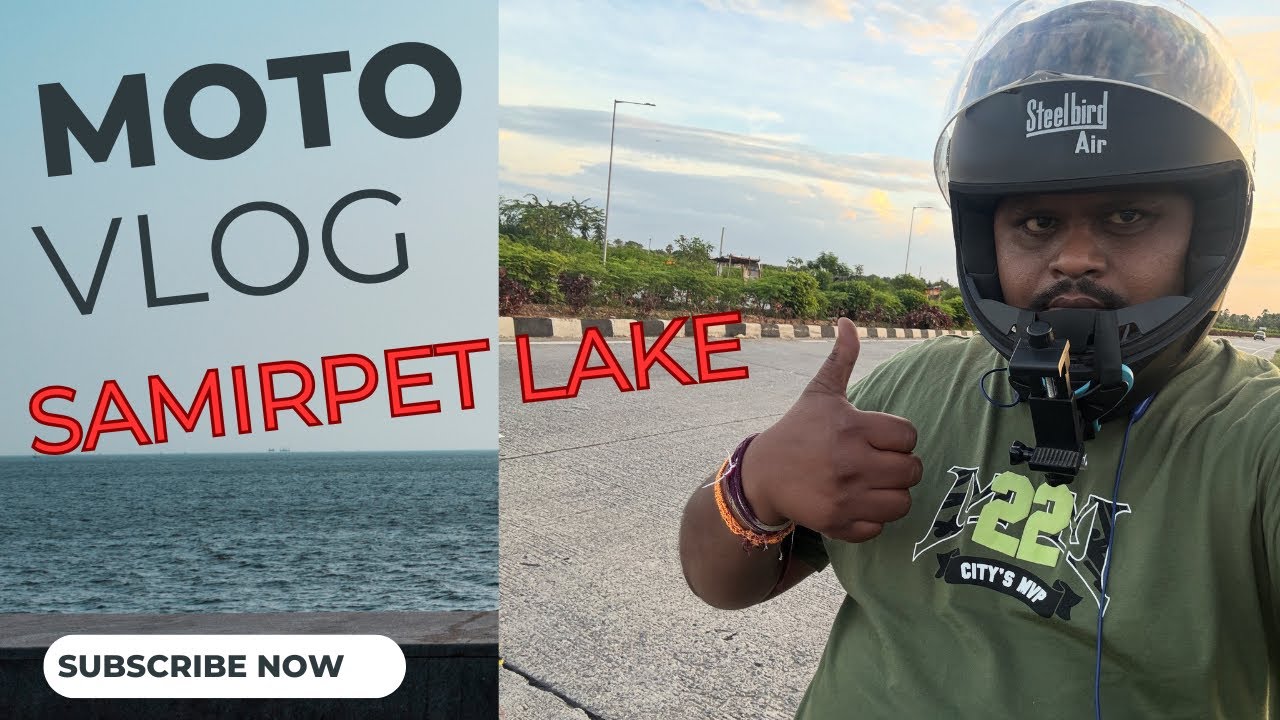 Shamirpet lake Ride // Moto blog // Bike taxi //Naresh badri
