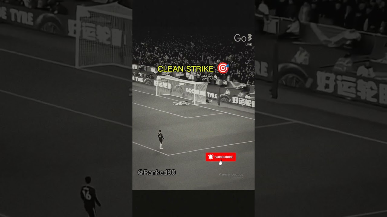 Perfect contact. No luck involved.#ranked90 #soccer#ytshorts#goviral
