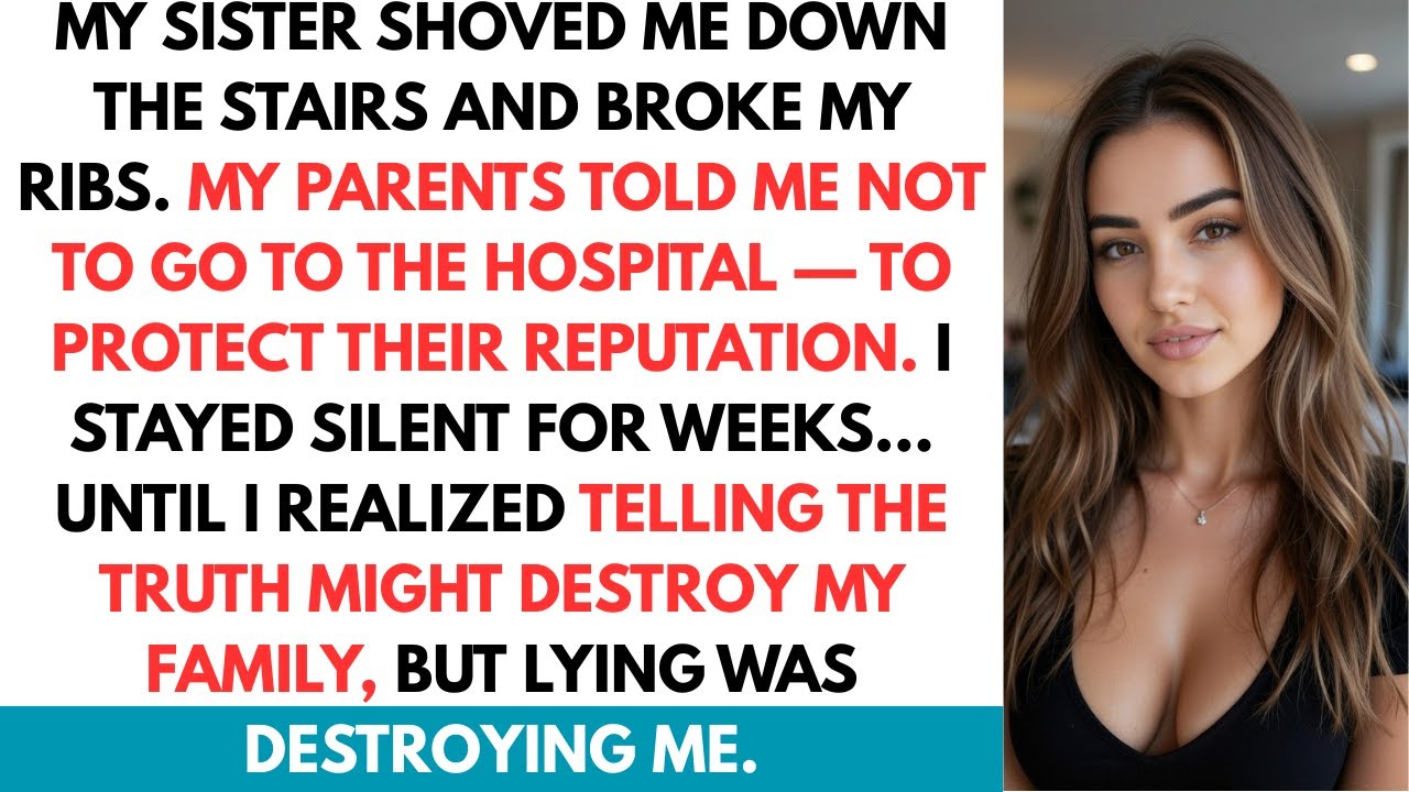 My Sister Pushed Me Down the Stairs — My Parents Helped Her Cover It Up