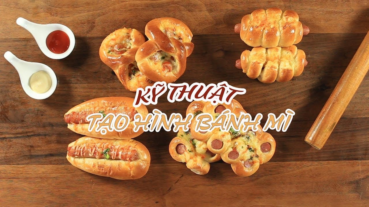 ❥ 7 Kỹ Thuật Tạo Hình Bánh Mì ❥ Ý Tưởng Hay Cho Thợ Bánh ❥ HNAAu