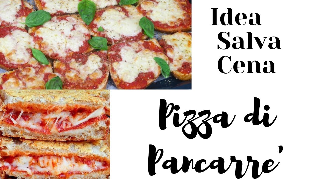 Pizza di Pancarre' la Ricetta Salva cena,Buonissima