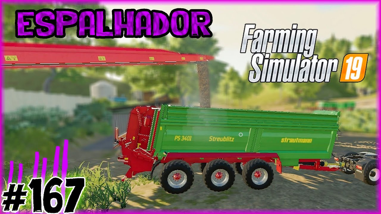 167 - Espalhador de Estrume - Farming Simulator 19