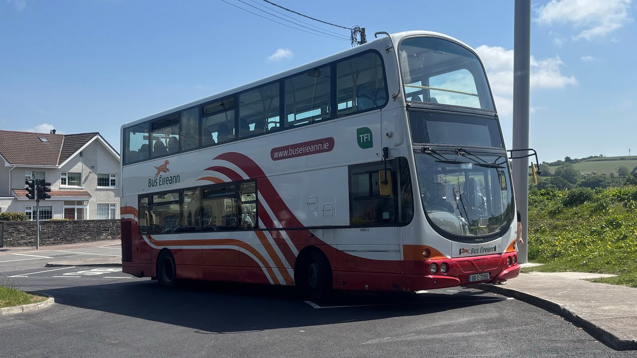 Bus Eireann VWD8 Volvo B9TL Wright Eclipse Gemini 1 Route 207 City Centre To Donnybrook