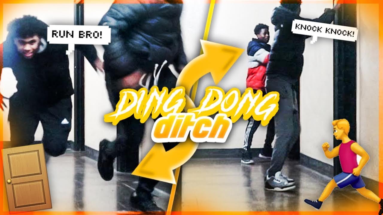 EXTREME DING DONG DITCH! HOOD EDITION🏃🏽‍♂️🚪|PART 1