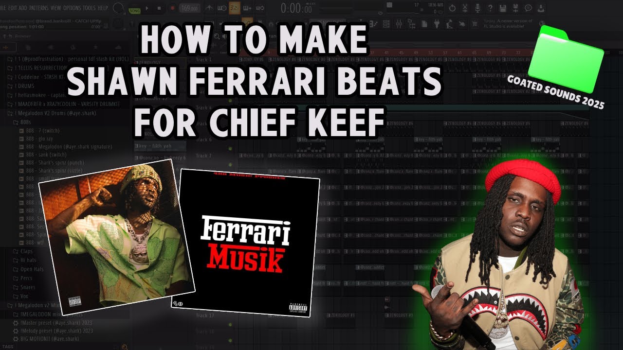 How To Make Shawn Ferrari Beats For Chief Keef | FL Studio Cookup