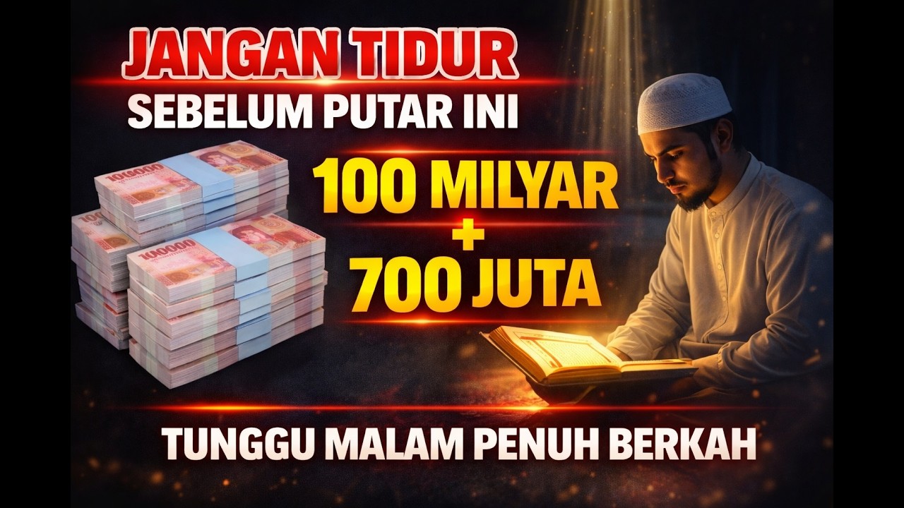 JANGAN TIDUR SEBELUM PUTAR INI ❗ Rahasia Dzikir Penarik Rezeki & Pelunas Hutang