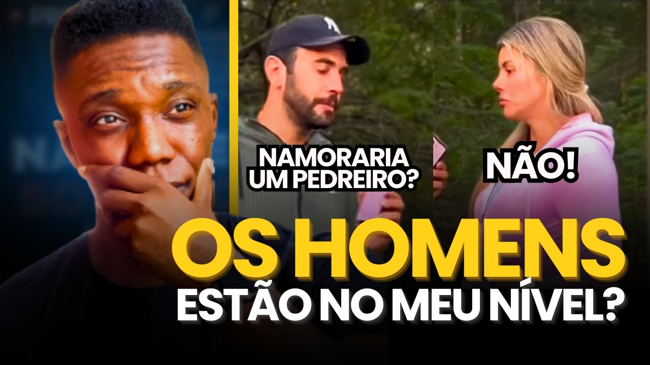 A busca por ‘ALGUÉM DO MEU NÍVEL’ virou uma FARSA MODERNA