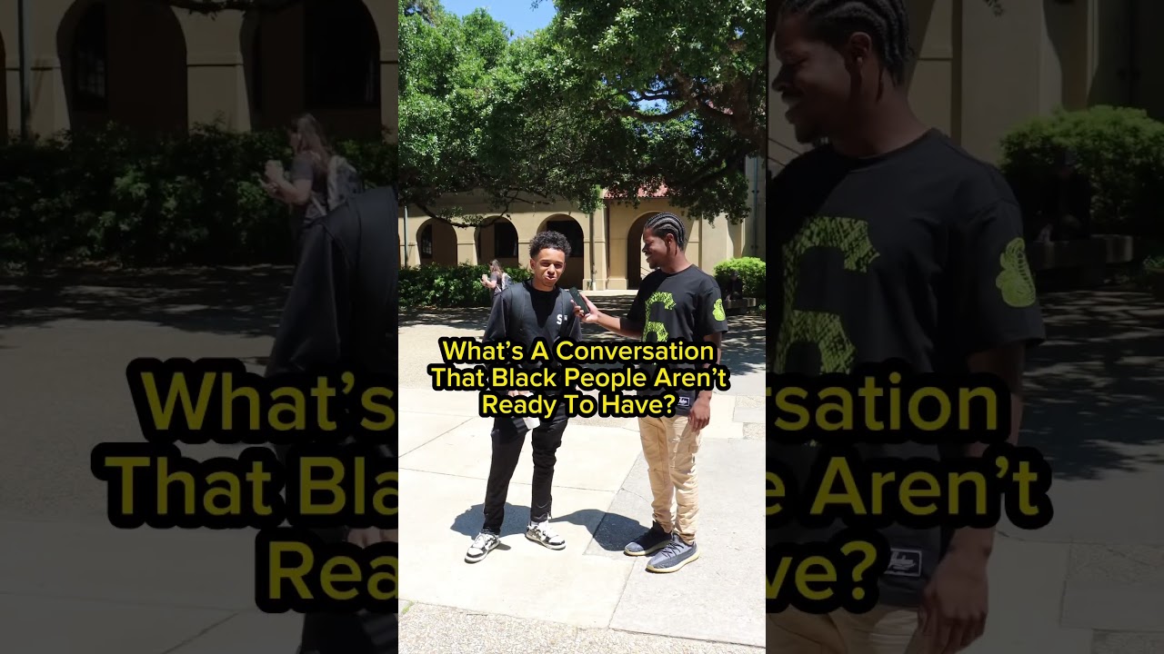 What&rsquo;s a conversation that black people are not ready to have?