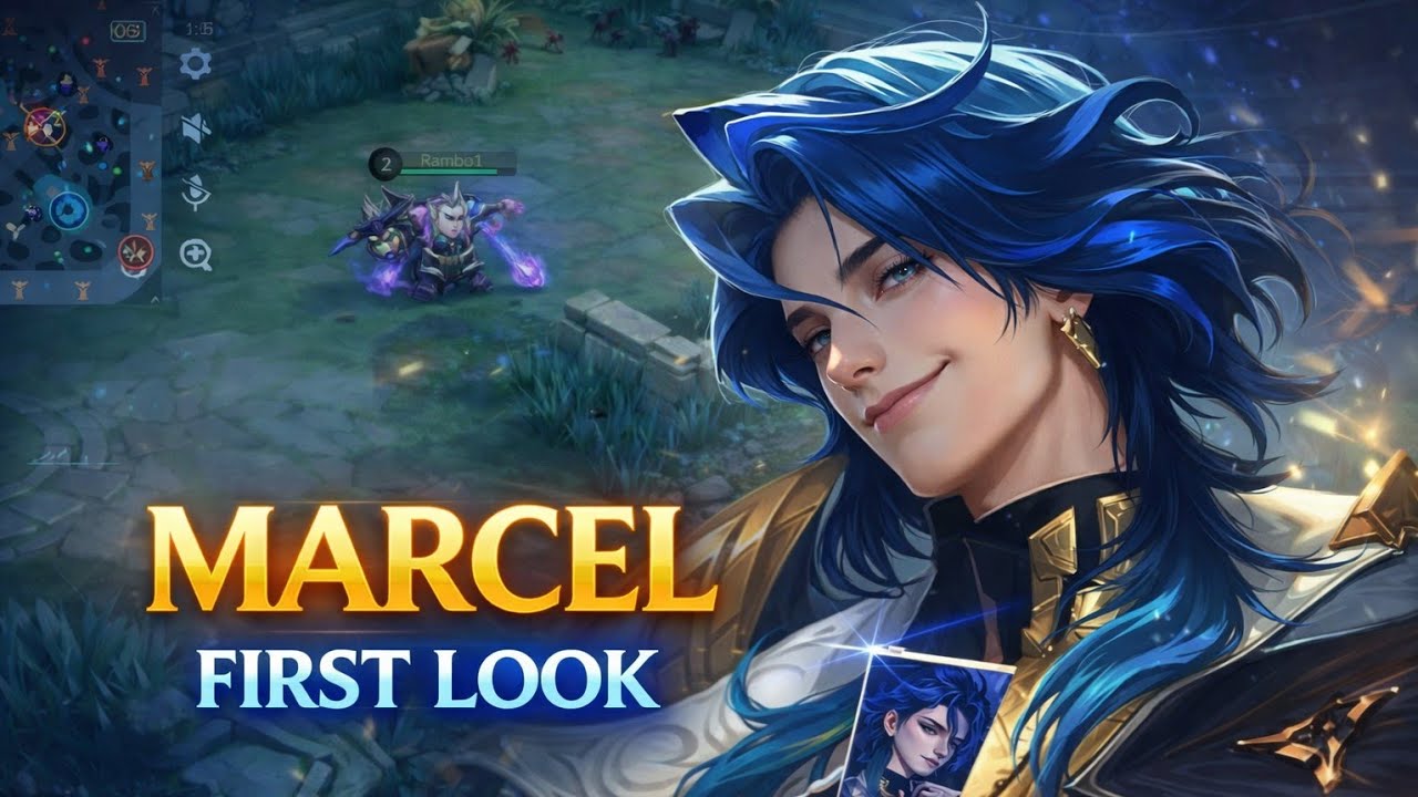 Marcel First Look 🧸 | MLBB Gameplay