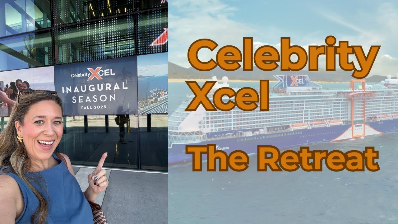 Внутри The Retreat на Celebrity Xcel: лаунж, терраса и Luminae
