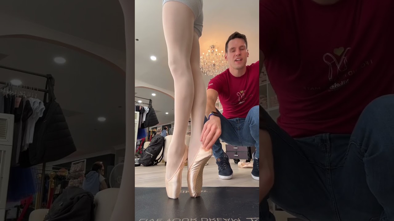 Correcting Pointe Shoe Width