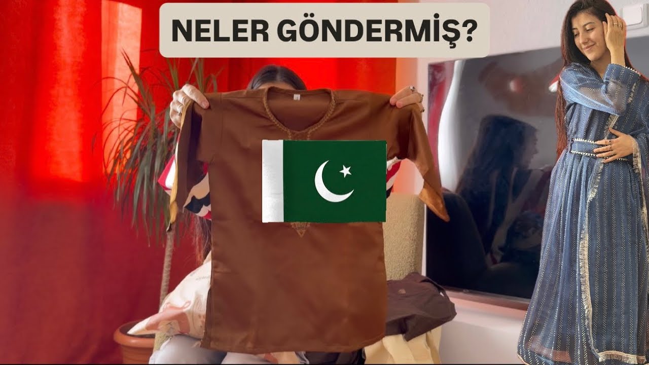 Pakistan’dan Kayınvalidemin Gönderdiklerini Açıyorum🌸 