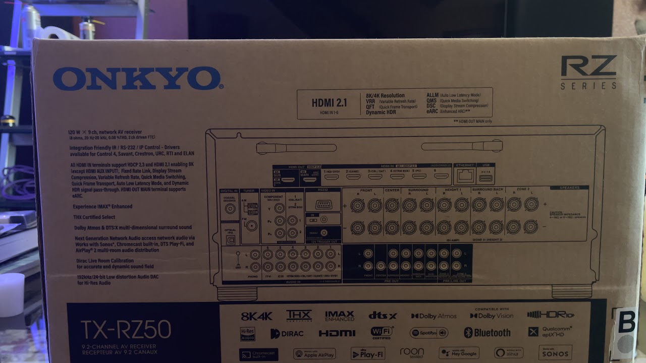 ONKYO TX-RZ50 IS THIS THE NEW TURBO DOLL OF THE SEASON?