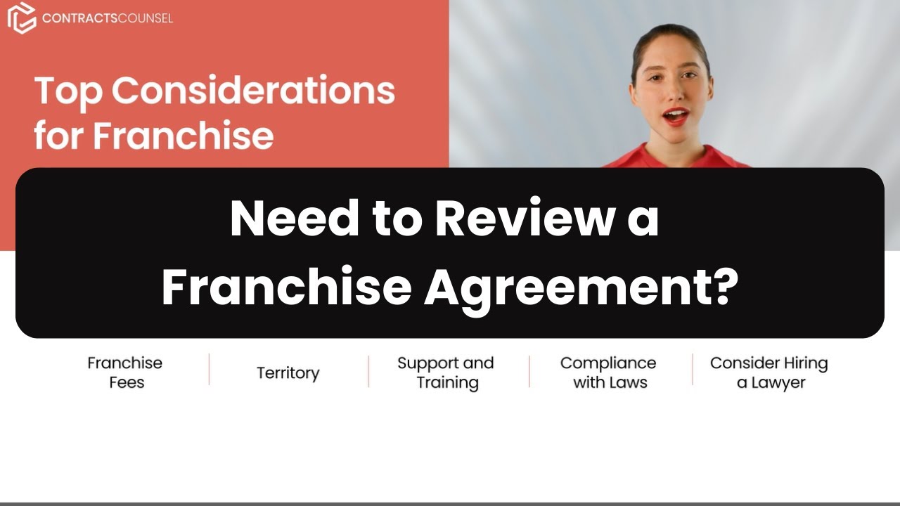 How to Review a Franchise Agreement [Important Terms to Understand]
