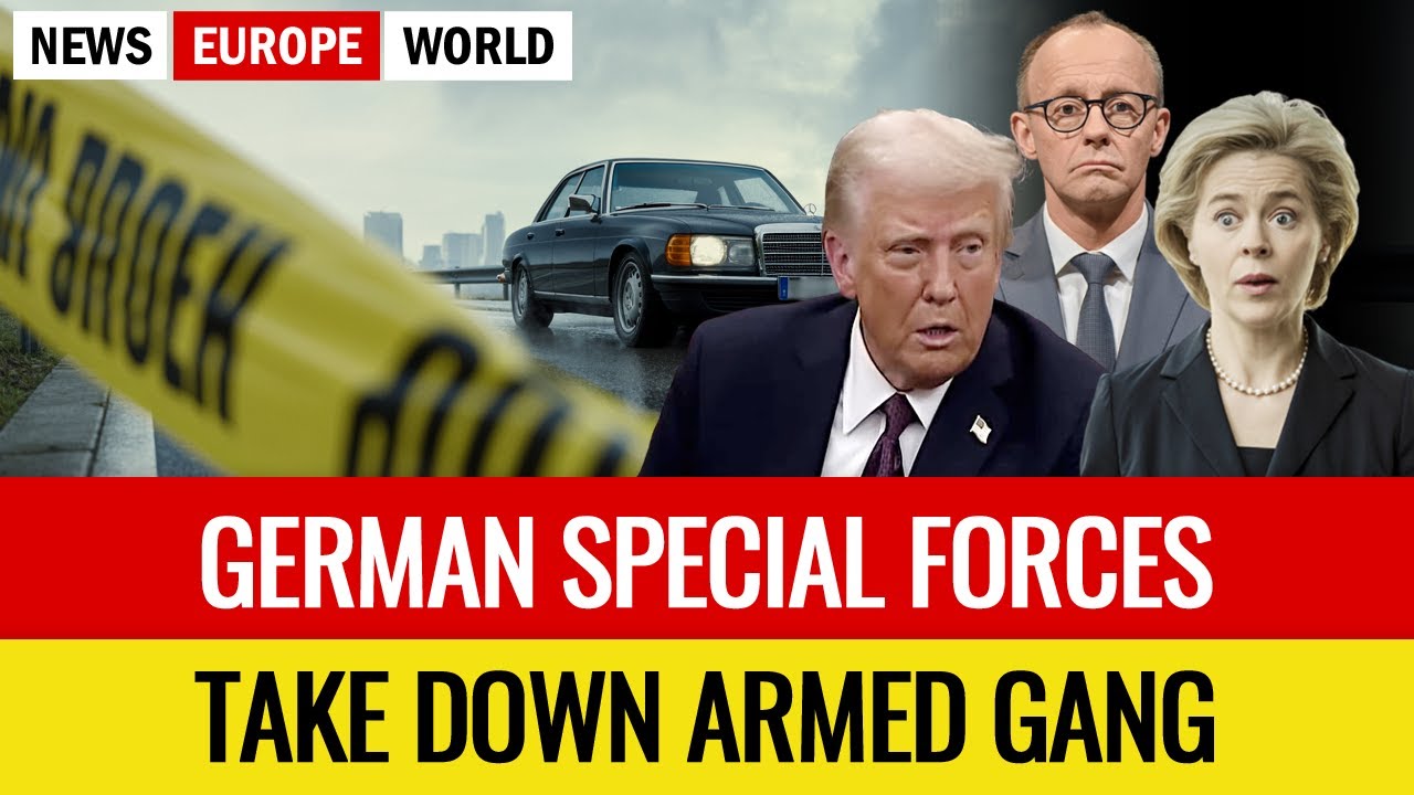 Police Chase Ends in Gunfire: The Chaotic Reality of Germany’s Streets!