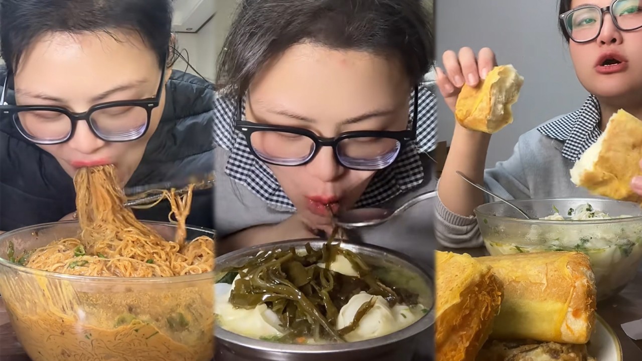 EATING SO MUCH WITH HOT FOOD CHALLENGE, ASMR & MUKBANG WITH SOUND #ah11asmr #food #asmr #mukbang