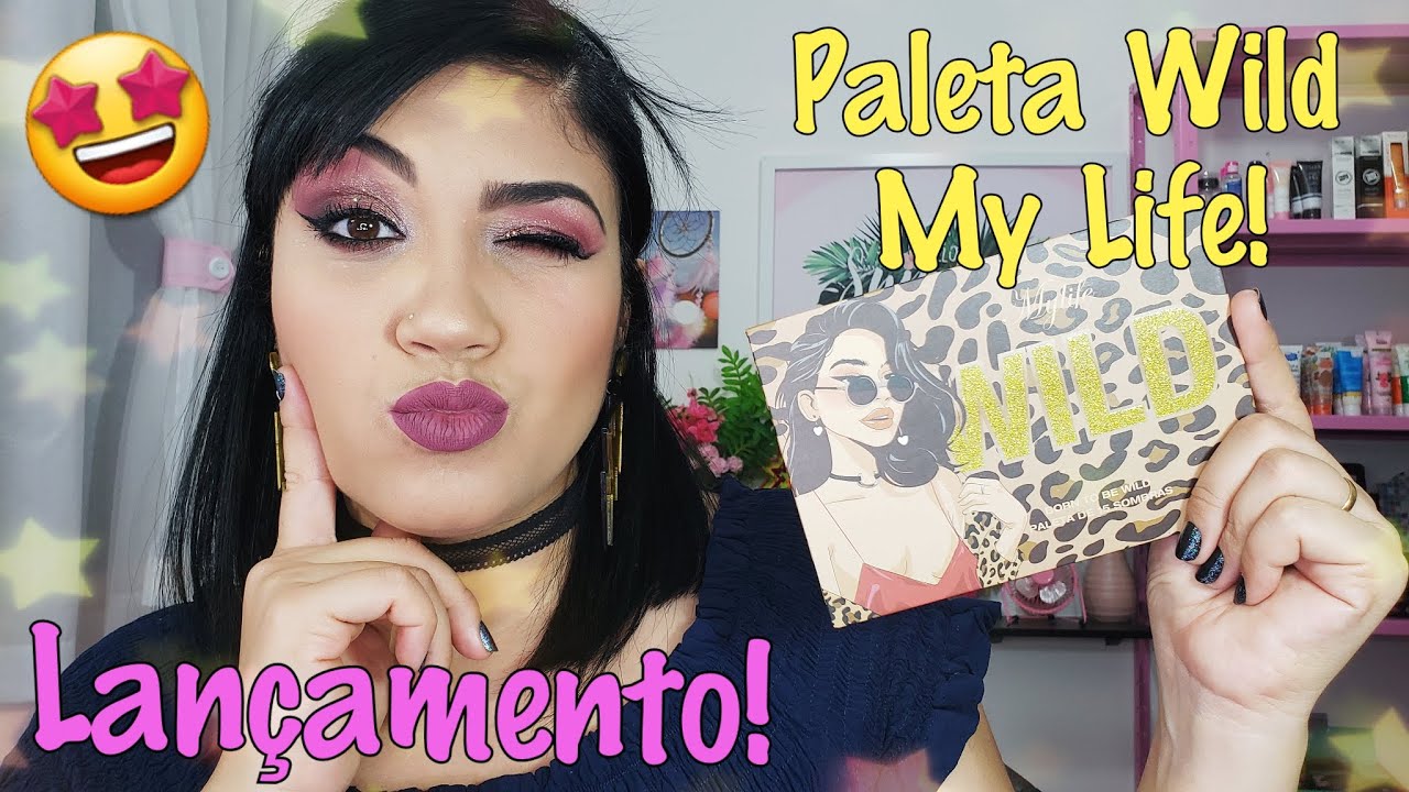 Paleta My Life Wild   #resenha #paletadesombras #mylife