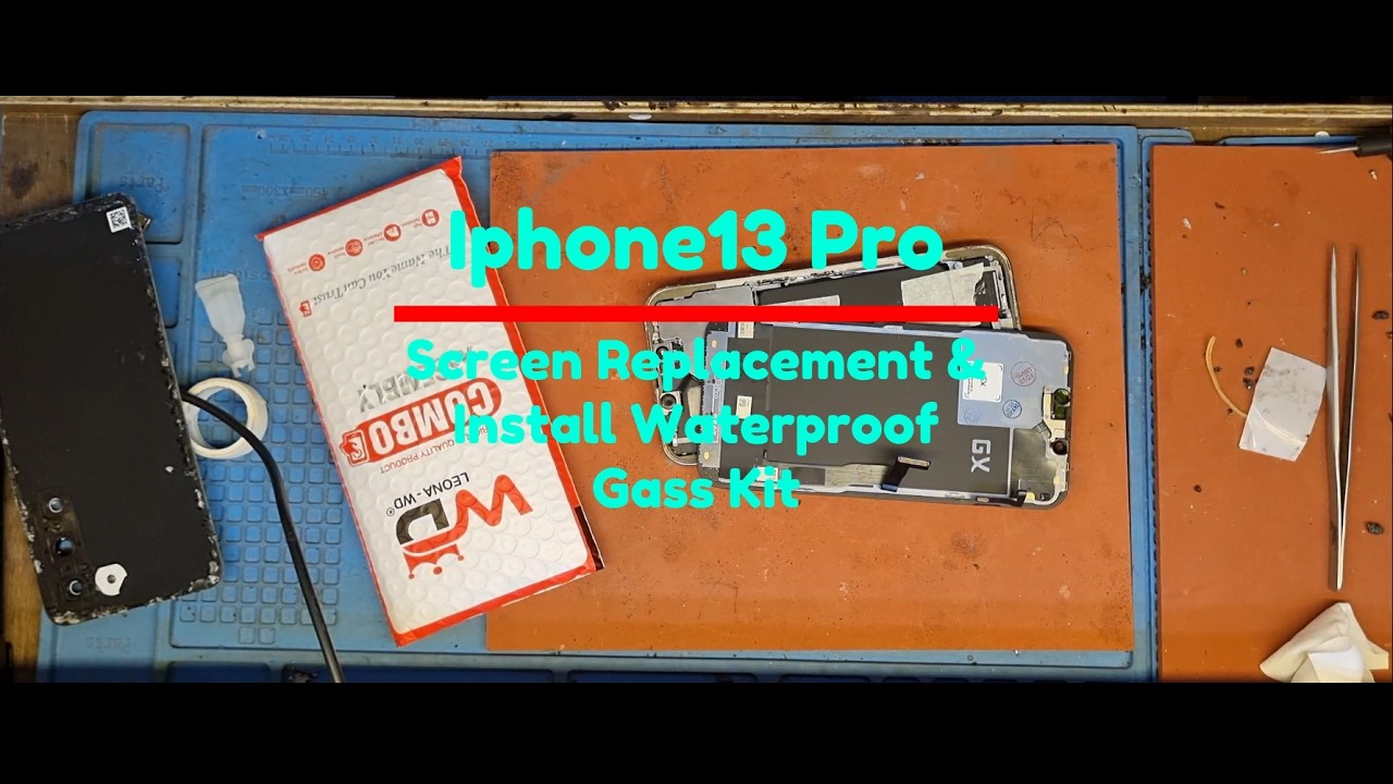 iPhone 13 Pro Screen Replacement | Waterproof Gasket Problem Fix | Full Repair Process