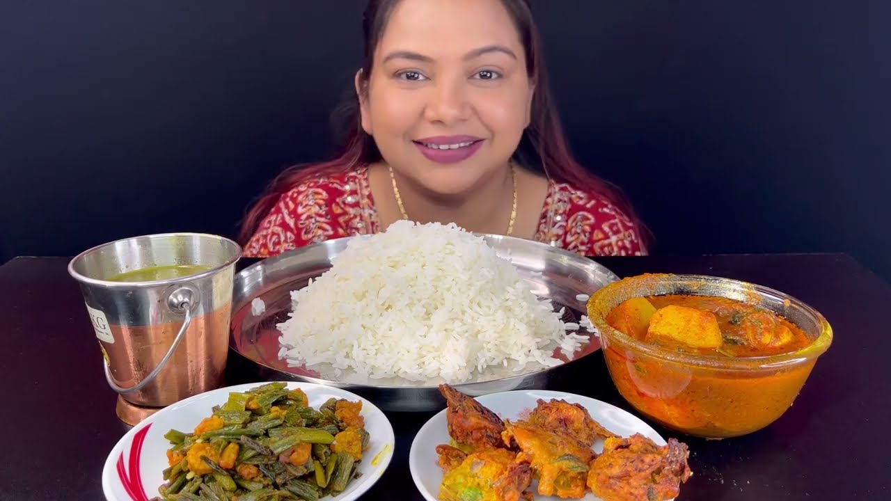 Bigbites,Eating Rice With Spicy 🔥🥵 Duck Egg Curry,Dal,Fish Egg fry,Huge Rice।।