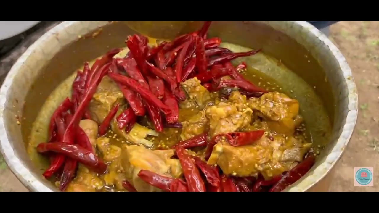 Deshi matar with doo peyaja mutton #viralvideo #mutton 