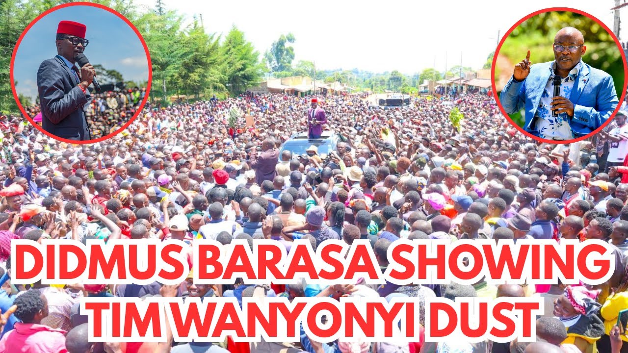 HUYU MTU NI HATARI! WATCH HOW MP DIDMUS BARASA BROUGHT MT ELGON TO STANDSTIL, DESTROYS TIM WANYONYI