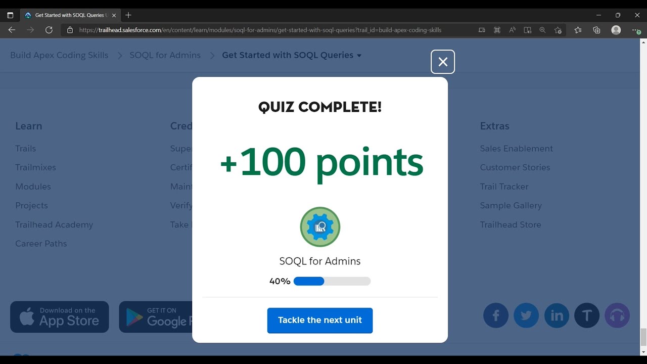 Salesforce Trailhead - Get Started with SOQL Queries