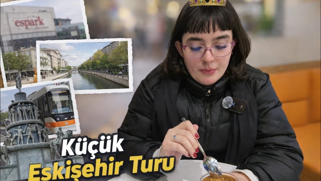Vlog-1 Eskişehir'i Turladık (Fehmi Usta, Ulus Anıtı, Espark, Porsuk, OyunCafe)