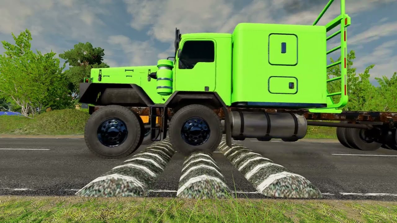 Spintires: Mudrunner Driver skills, Speed Bumps #23 #mudrunner #spintires 