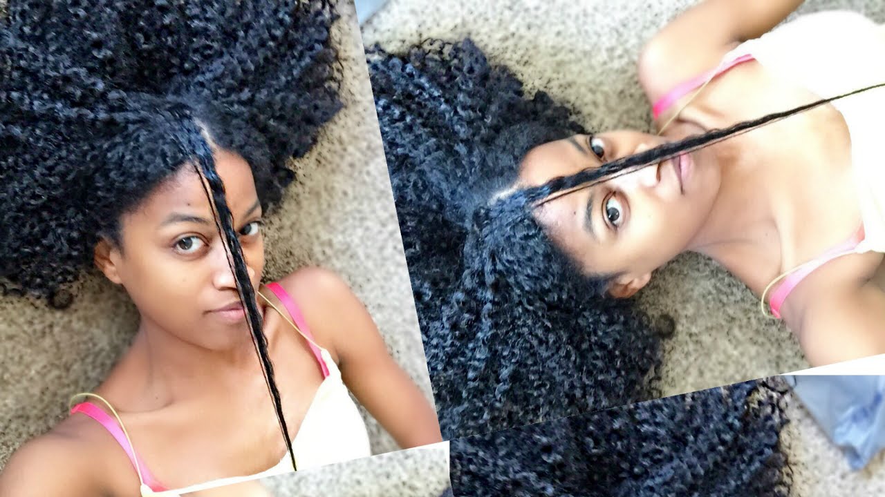 How I Grew My Long Natural Hair