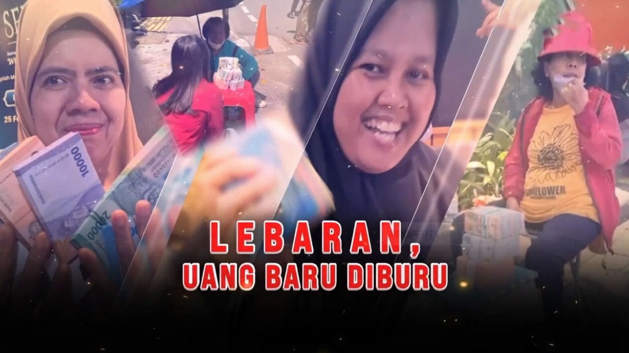 Garis Batas: Lebaran, Uang Baru Diburu | Kabar Siang