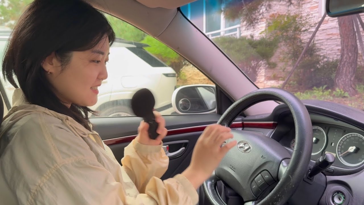 ASMR in the car 🚙 Last video 100+ tapping, scratching Hyundai 🛞