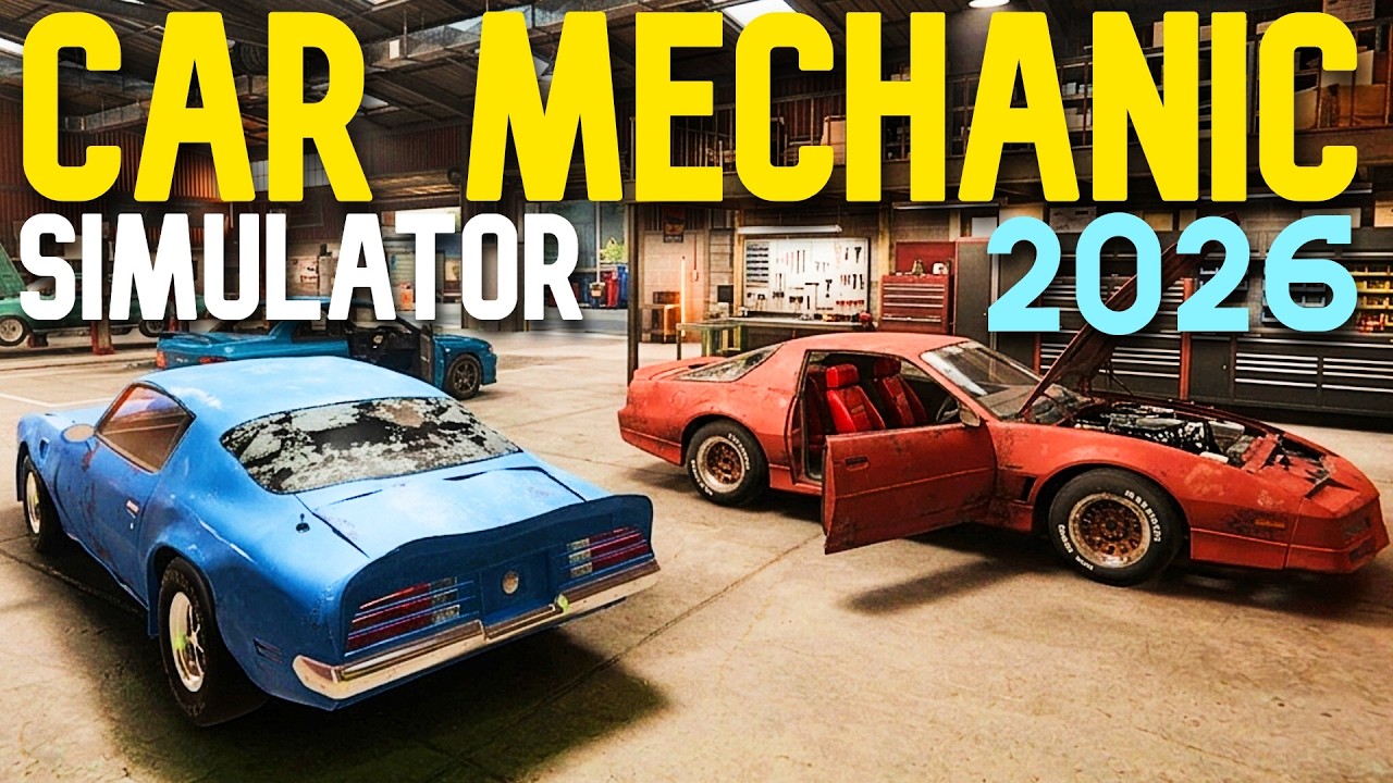 IT'S FINALLY HERE DAY 1 - Building Our Car Repair Shop Empire in the NEW Car Mechanic Simulator 2026