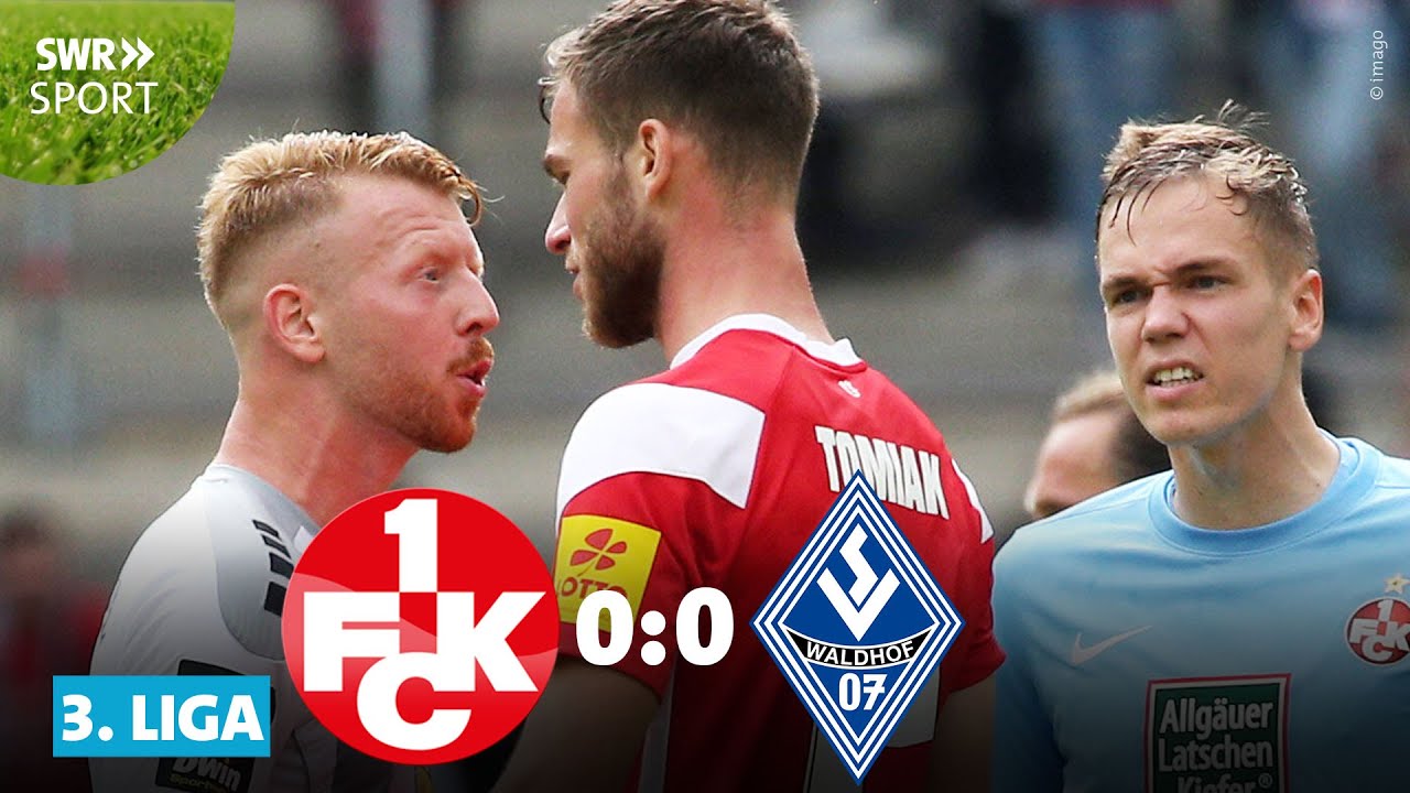 3. Liga: Vier Rote Karten im Derby zwischen FCK und Waldhof | SWR Sport