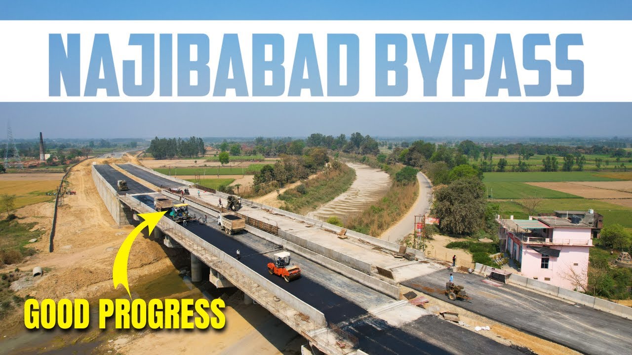 Uttar Pradesh : Najibabad Bypass | March 2025 | Good Progress #detoxtraveller
